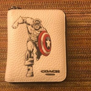 Coach Captain America Zip Wallet